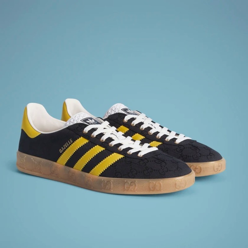 Gucci x adidas Gazelle Yellow | IE2264 | Grailify